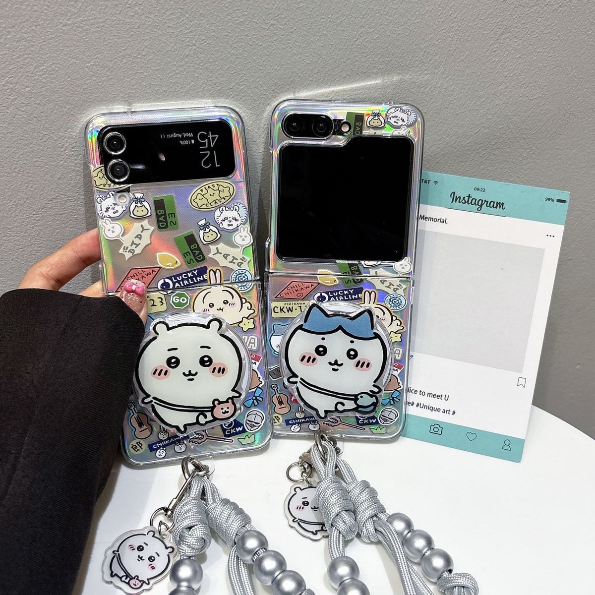 Phone Zone Accessories & Repair Photos - Casing Ponsel Kartun Anime Chiikawa Hachiware