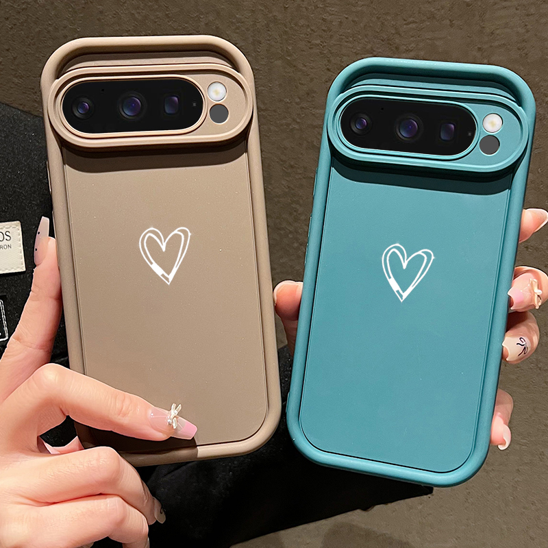 Casing Lunak Pola Cinta Sederh - Google Pixel 9 Pro ulasan dan harga