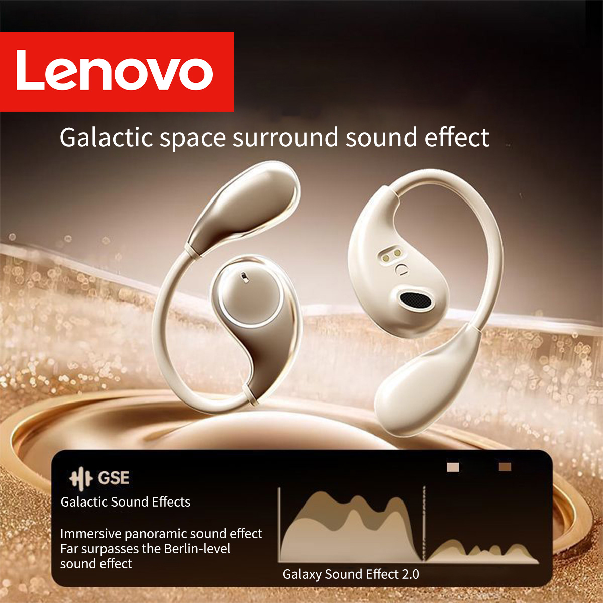 Earphone Bluetooth Lenovo Open - Phone Accessories Amazon ulasan dan harga